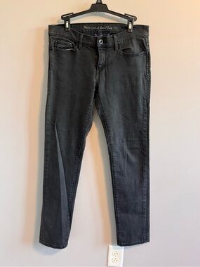 Levi's 531 Low Skinny Gray Wash Stretch Jeans Women's 8/29